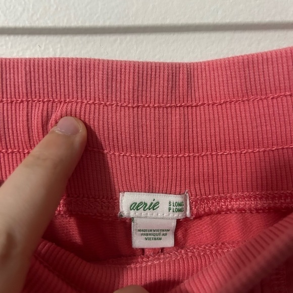 Aerie Pink Sweatpants - Picture 3 of 3